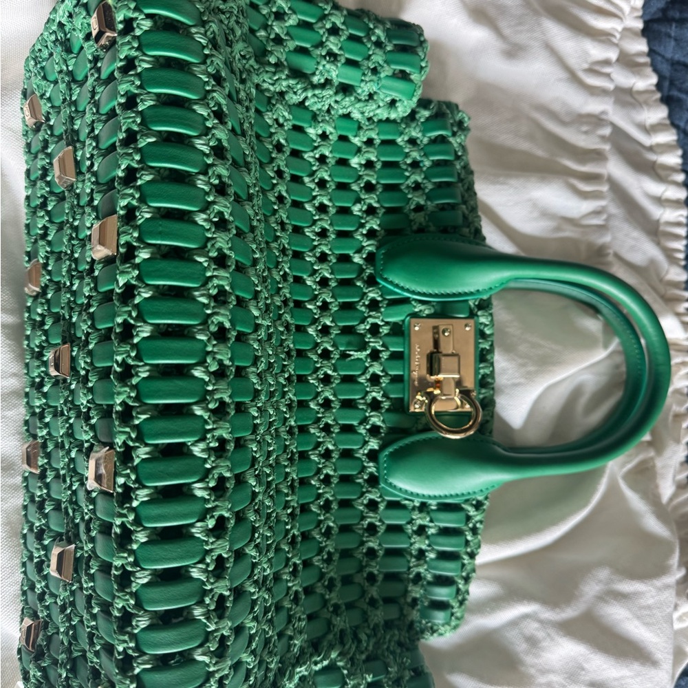 Salvatore Ferragamo Woven Handbag - Picture 10 of 11